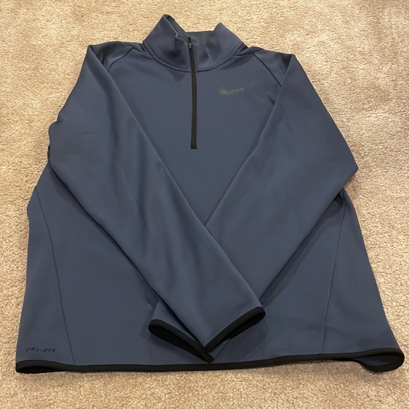 Nike Therma Long Sleeve 1/4 Zip Training Top - Picture 2 of 3